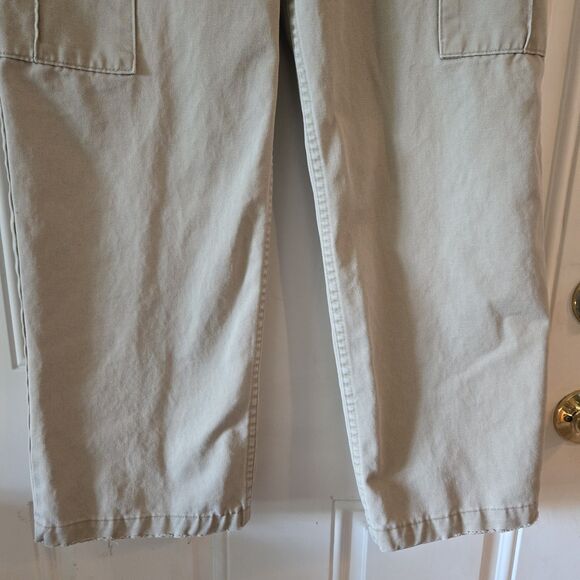 Vintage 90s Y2K L.E.I. Juniors Size 3 Tan Khaki Surplus Cargo Pants Made In USA - Picture 11 of 11
